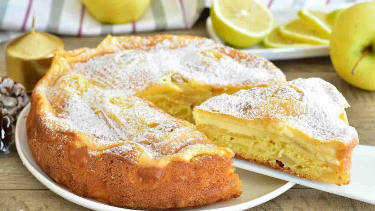 Moelleux aux pommes et citron