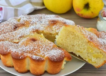 Gâteau pommes ricotta et yaourt