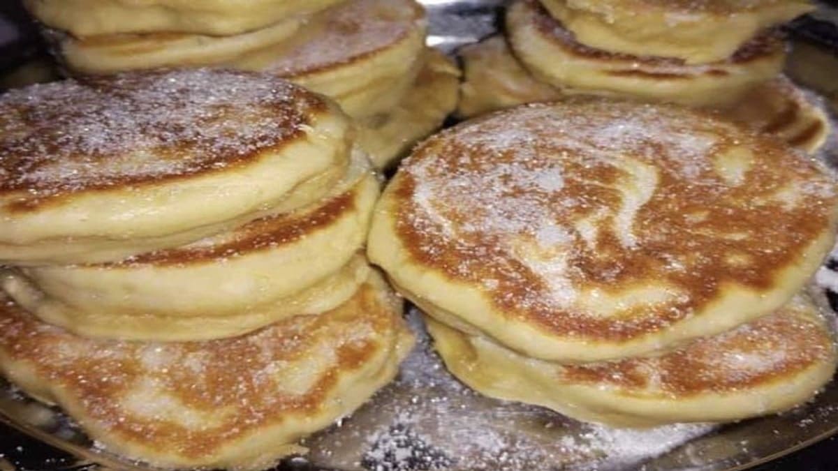 Beignets aux pommes à la poêle