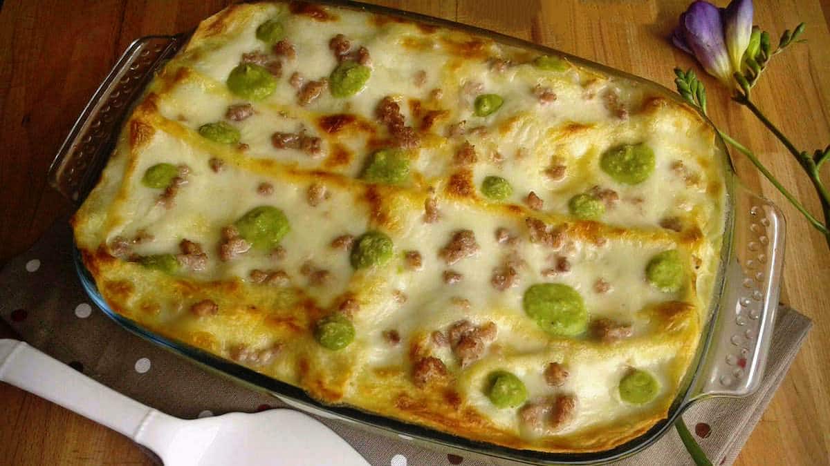 Lasagne aux artichauts