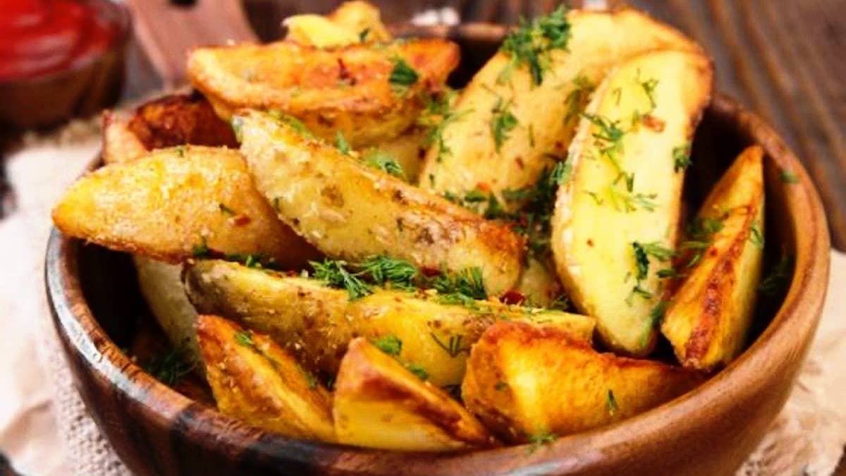 pommes de terre au four croustillantes