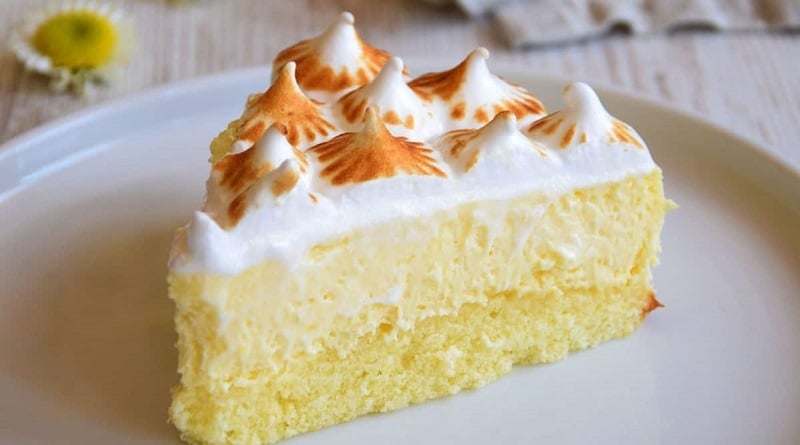 GÂTEAU NUAGE CITRON MERINGUÉ
