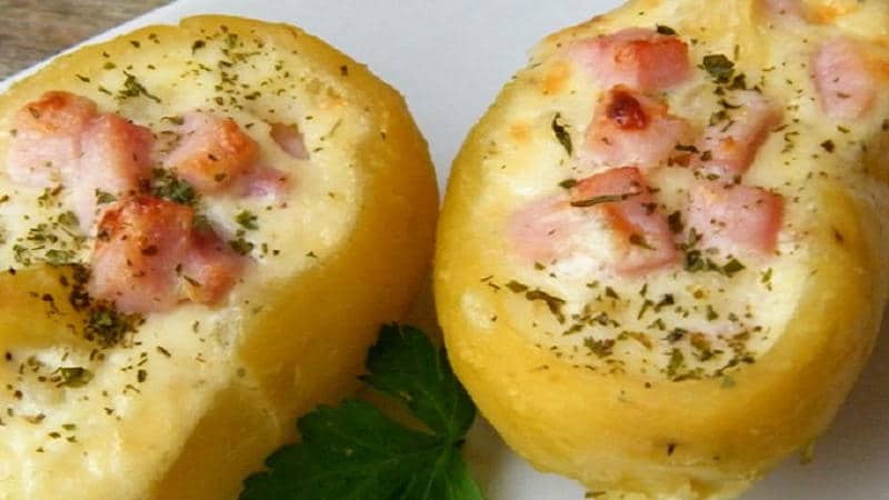 Pommes de Terre Farcies au Boursin