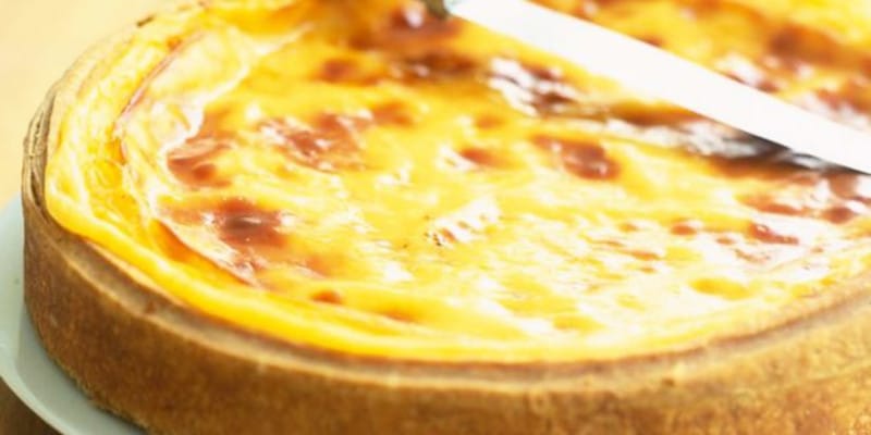Tarte au flan de ma grand-mère