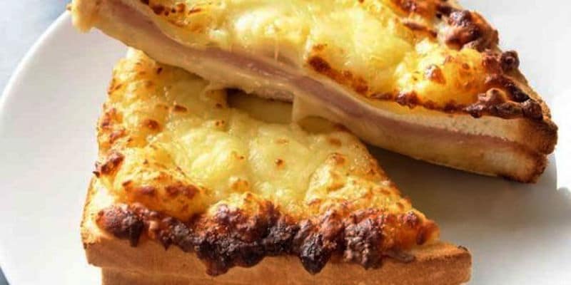 Croque monsieurs au four