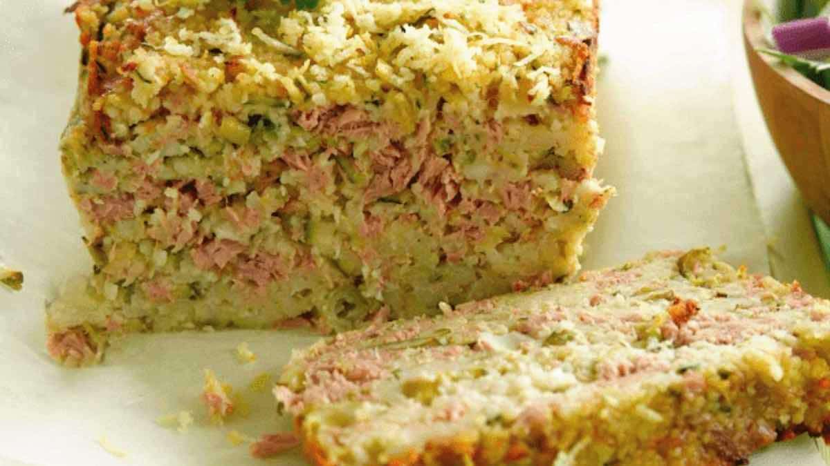 Pain de viande au thon et aux pommes de terre