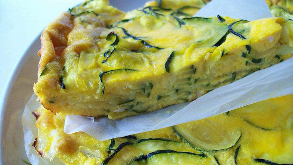 Gâteau aux pommes de terre et courgettes