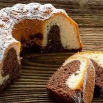 gâteau éponge marbré