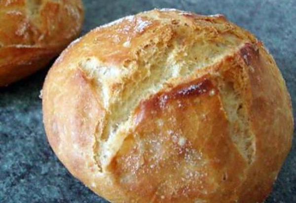Petits pains rapides sans pétrissage