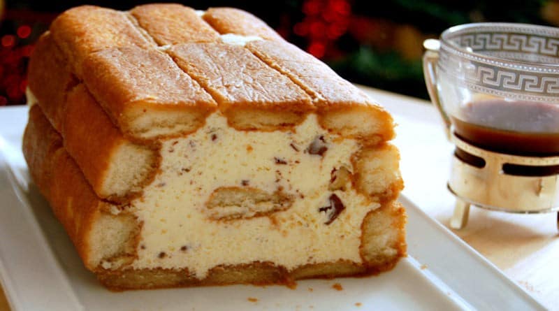 Gâteau tiramisu glacé