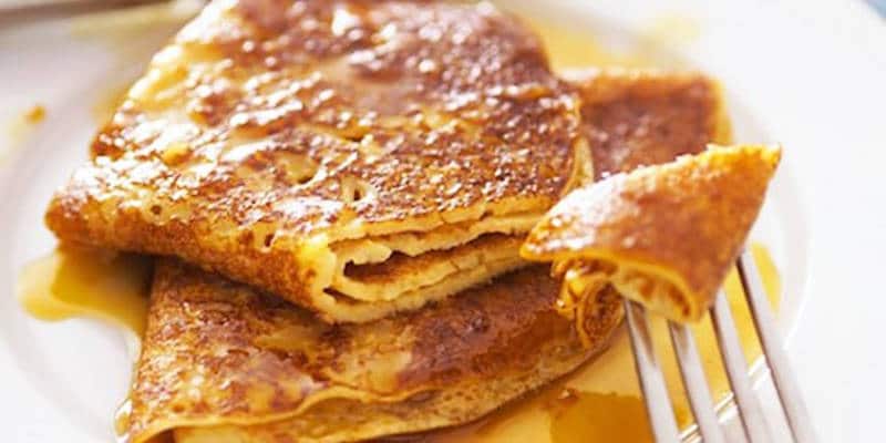 Crêpe bretonne au caramel