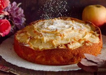 Gâteau aux pommes mascarpone