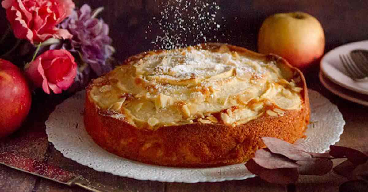 Gâteau aux pommes mascarpone