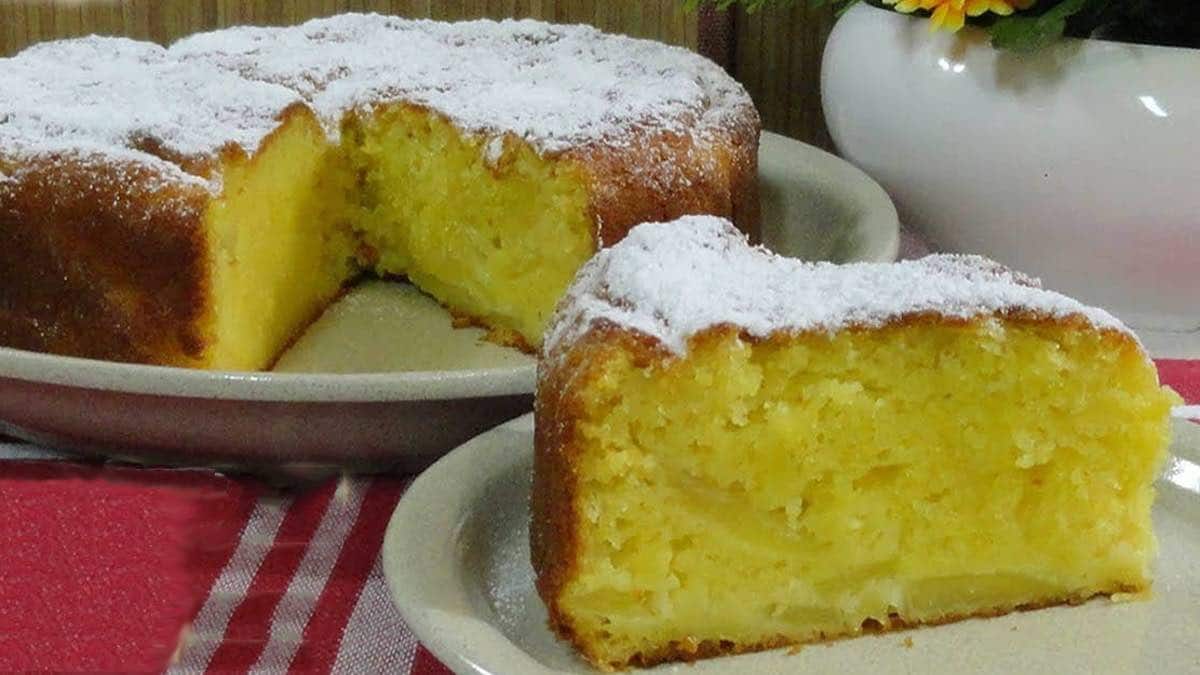 gâteau yaourt aux pommes moelleux