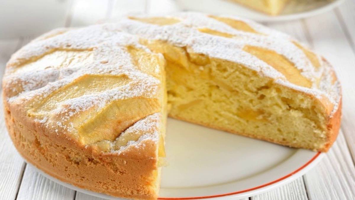 Magnifique gâteau aux pommes