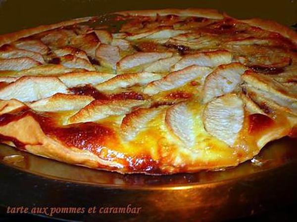 Tarte aux pommes et carambars