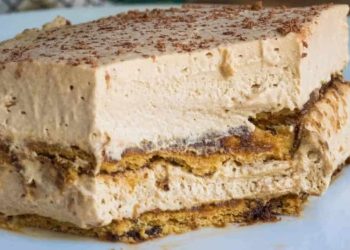 Gâteau glacé au café (Sans cuisson)