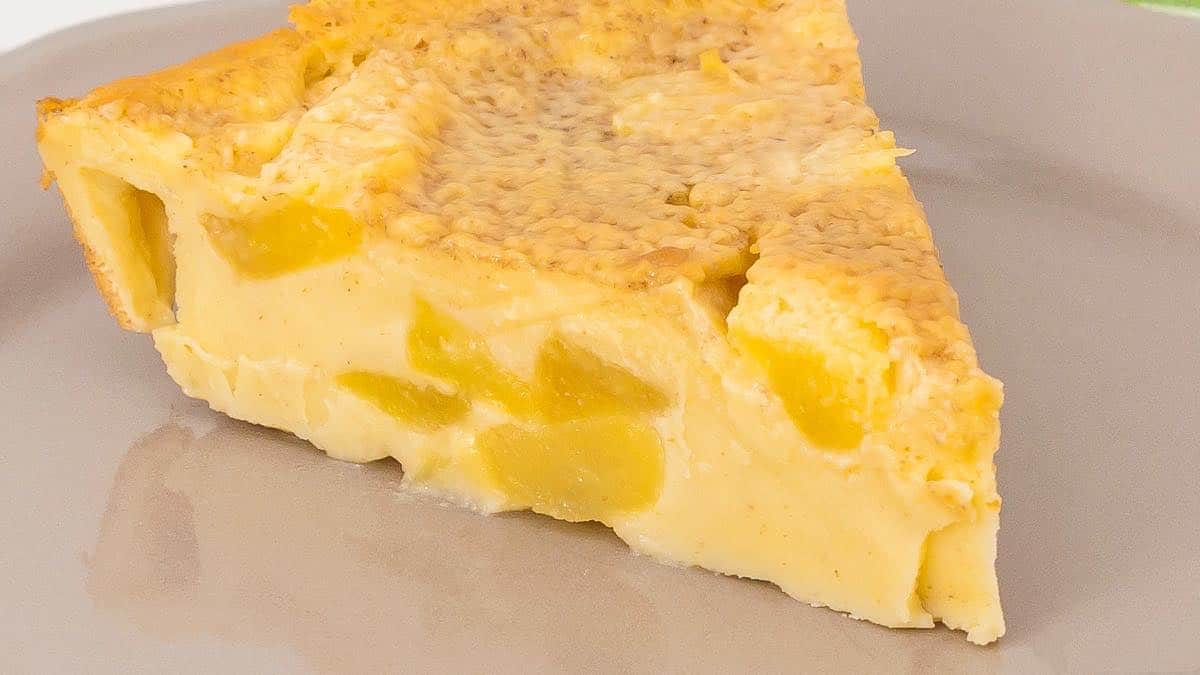 Flan aux pommes