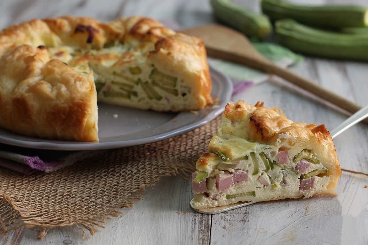 Recette Tarte courgettes mascarpone