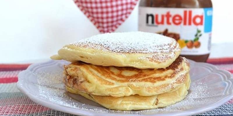 Crêpes au nutella 5 MINUTES