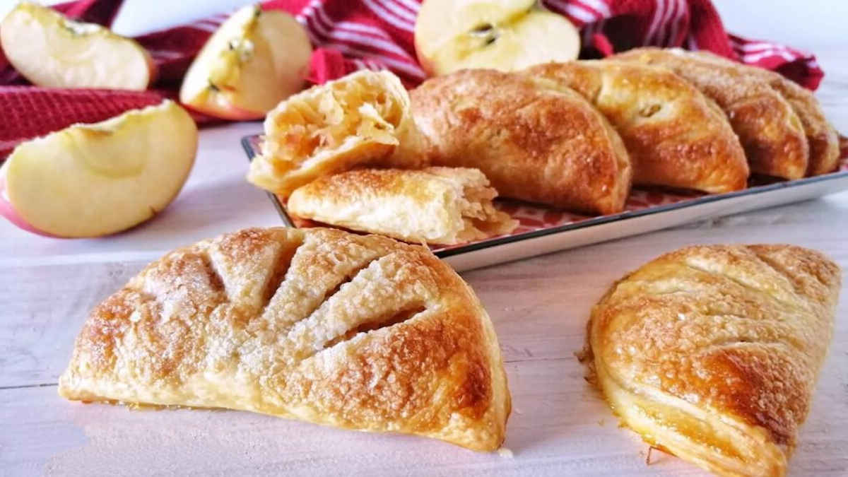 Chaussons aux pommes à la canelle