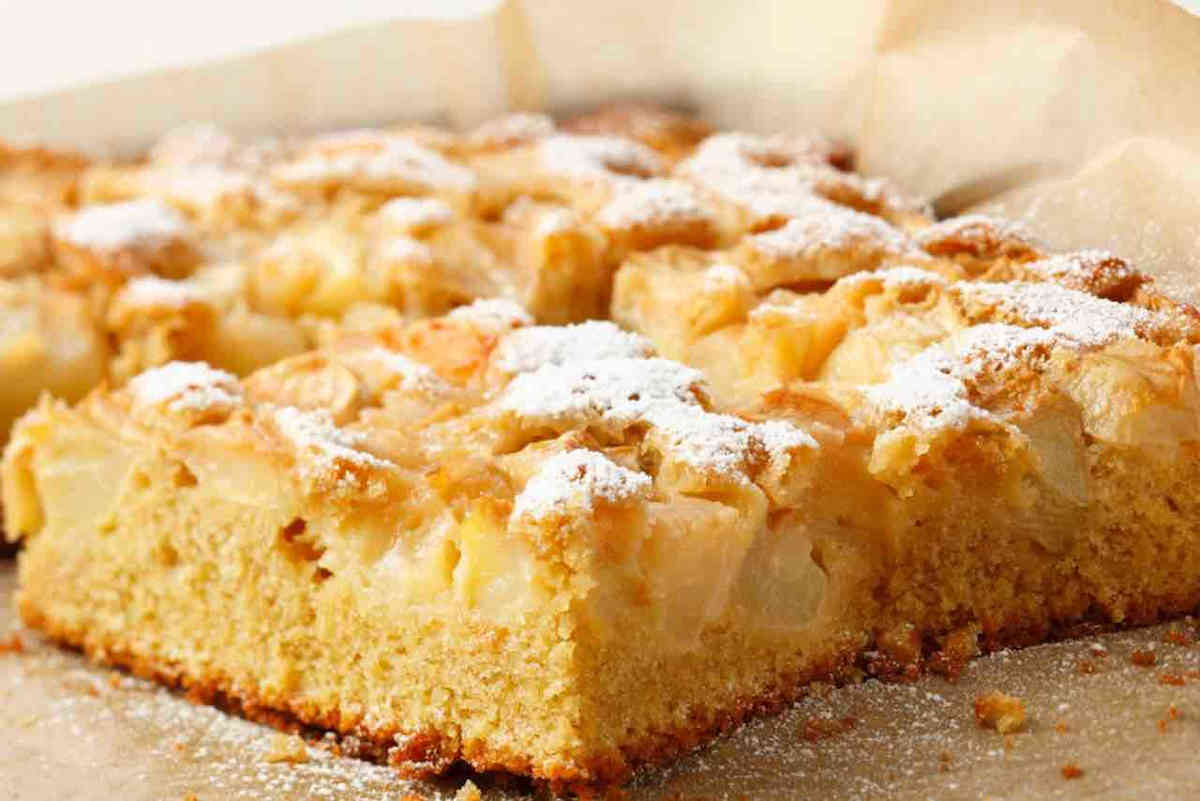 Gâteau moelleux aux pommes au mascarpone