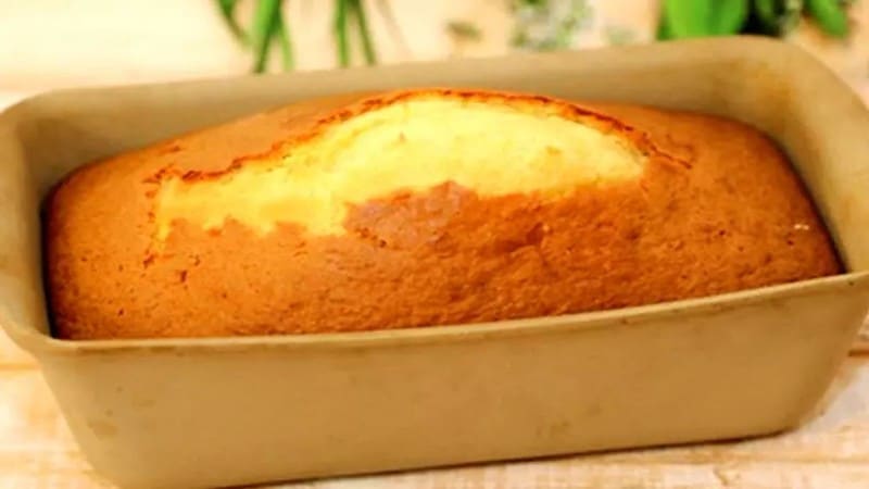 Cake au citron à la crème fraîche moelleux