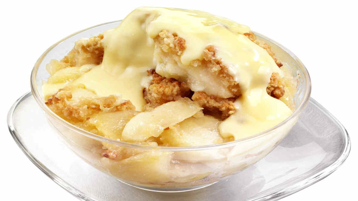 crème aux pommes