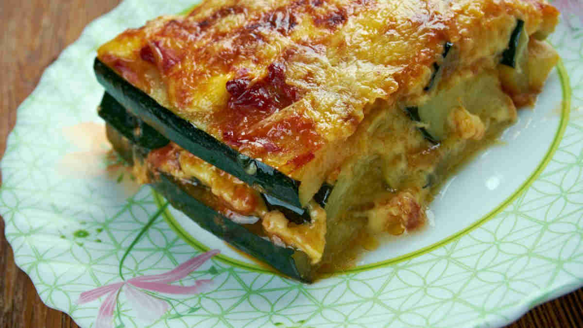Lasagne de courgettes