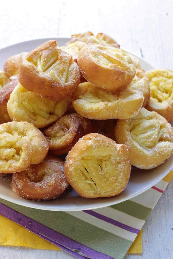 Pommes frites pivotantes