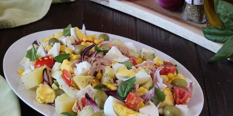 Salade froide d'été