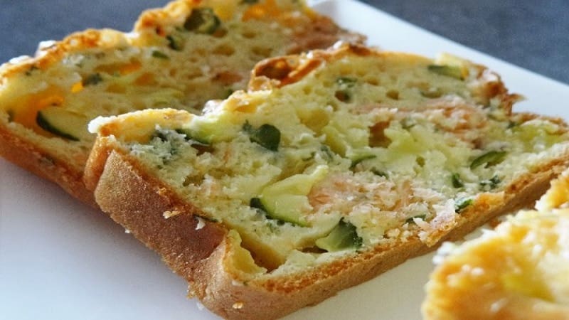 Cake courgettes
