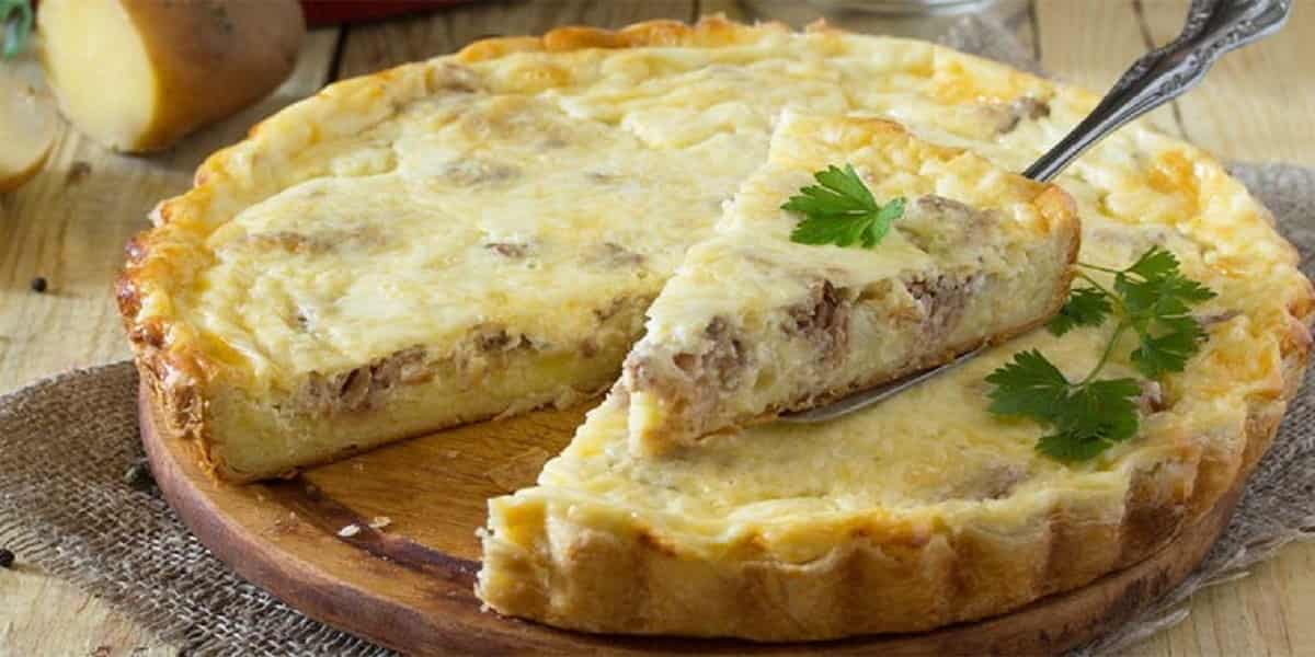 Quiche au thon façon lorraine