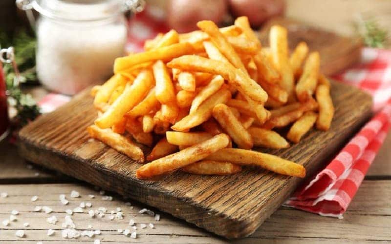 la recette légère des frites