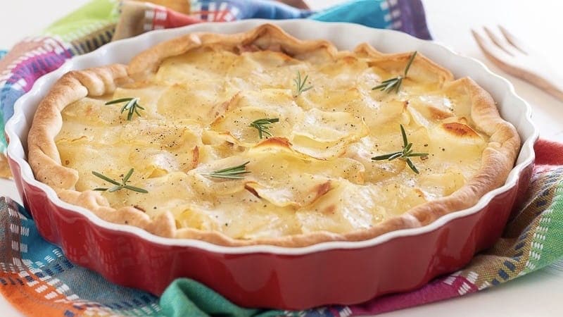 GÂTEAU RAPIDE AUX POMMES DE TERRE