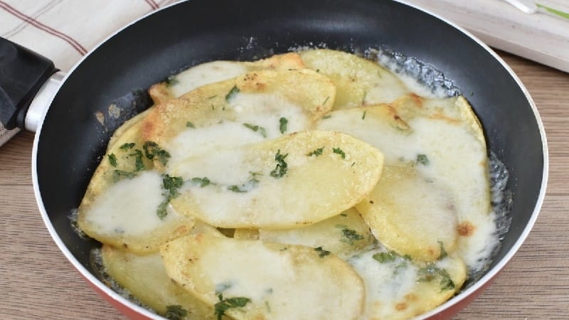 Pommes de terre au parmesan