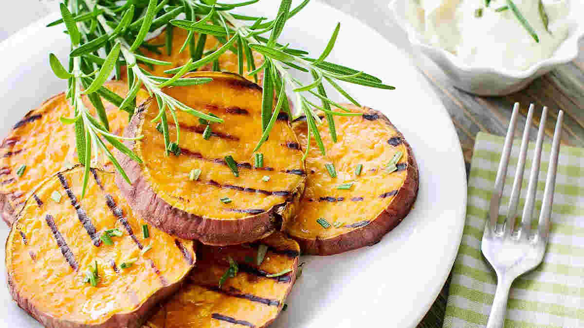 Pommes de terre grillées