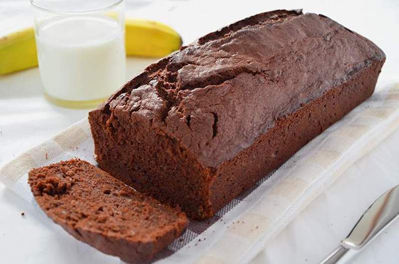 Gâteau aux bananes et au chocolat