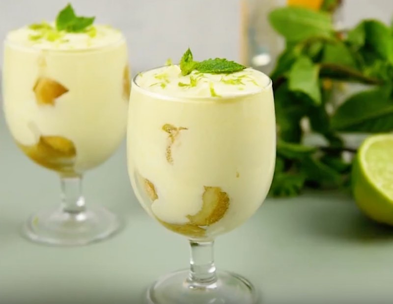 Tiramisu saveur mojito