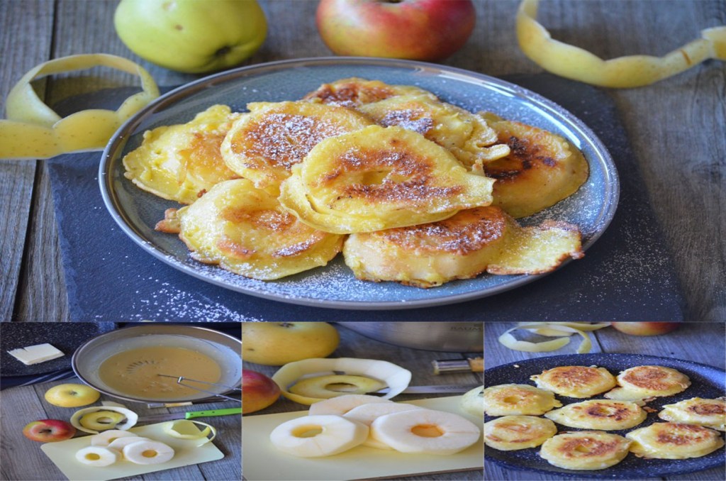 Beignets de pommes sans friture