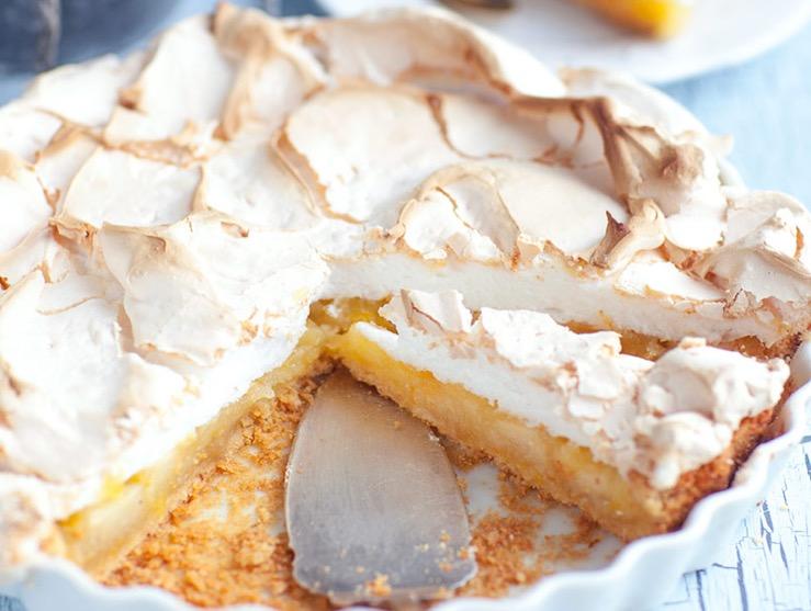 TARTE AUX POMMES MERINGUÉE