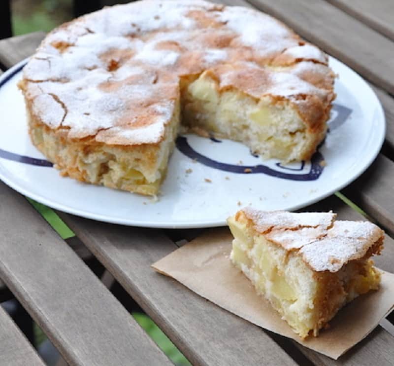 GATEAU AUX POMMES SANS GLUTEN ET SANS LACTOSE