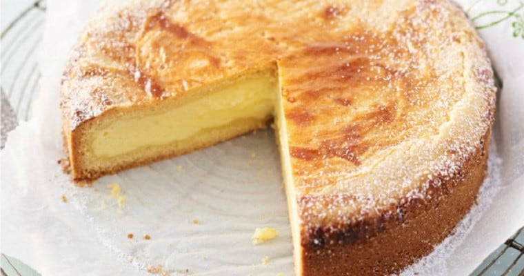 Gâteau à la crème pâtissière