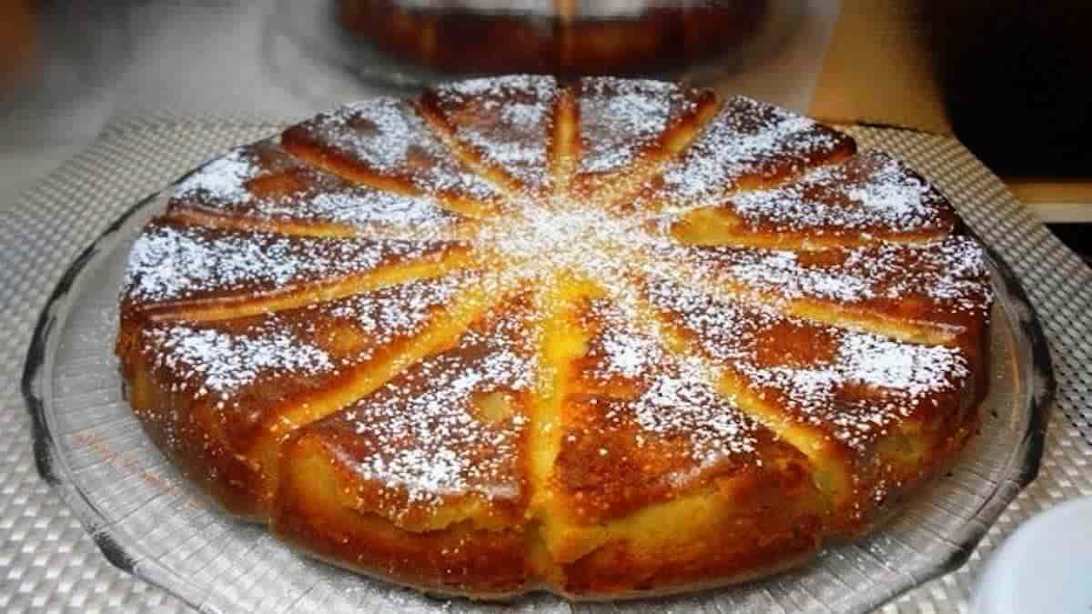 Fondant aux pommes et mascarpone