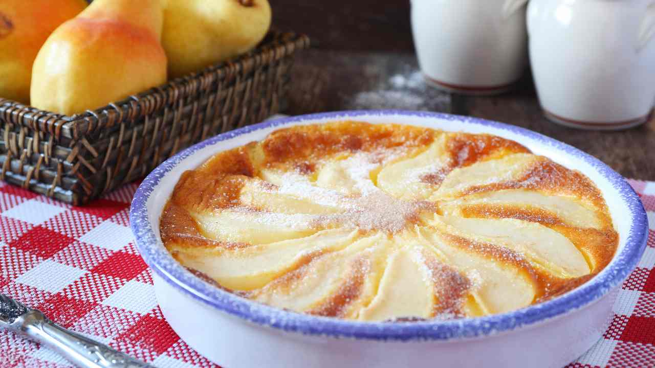 Clafoutis aux poires