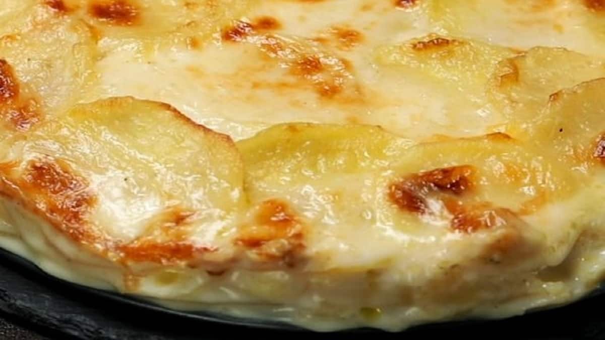 Gratin Pomme de terre blanche parmigiana