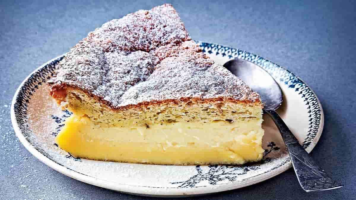 Un gâteau aux pommes