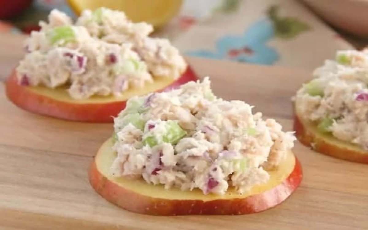 pommes au thon sans cuisson