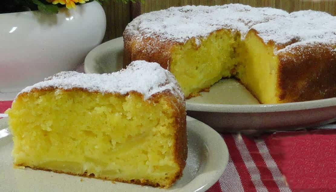 gâteau au yaourt et aux pommes