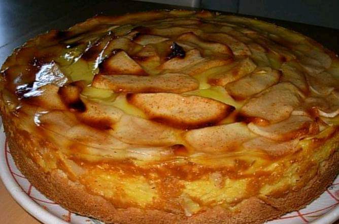 Tarte Flan Aux Pommes à l’ancienne